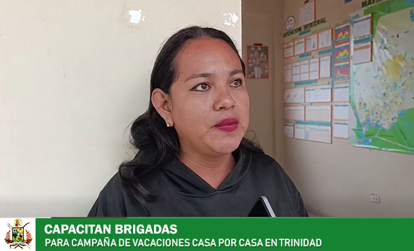 PERSONAL DE SALUD DE TRINIDAD SE PREPARA PARA LA VACUNACIÓN CASA POR CASA