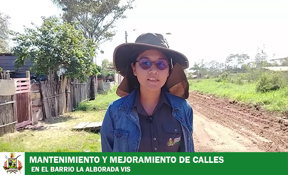 ¡MÁQUINAS EN ACCIÓN!: AVANZAN TRABAJOS DE MEJORAMIENTO Y MANTENIMIENTO VIAL EN EL BARRIO LA ALBORADA VIS