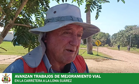 GAM - TRINIDAD REALIZA MEJORAMIENTO EN LA CARRETERA LOMA SUÁREZ PARA MEJORAR LA TRANSITABILIDAD