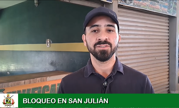 SALIDAS A SANTA CRUZ AFECTADAS POR BLOQUEO, RUTAS A COBIJA Y PROVINCIAS NORMALES