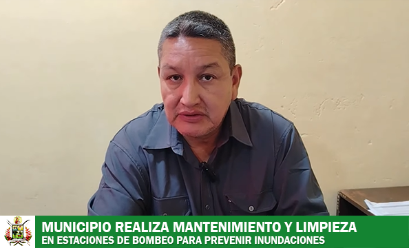 GESTIÓN DE RIESGO REALIZA MANTENIMIENTO A ESTACIONES DE BOMBEO 