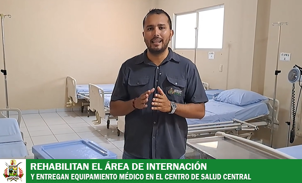 GAM-T REHABILITA SALA DE INTERNACIÓN EN EL CENTRO DE SALUD CENTRAL