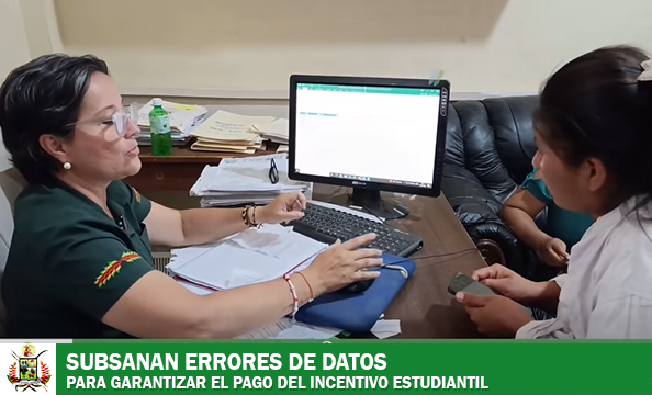 13.446 MIL ESTUDIANTES YA RECIBIERON EL BONO DE INCENTIVO ESCOLAR Y ESTARÁN SUBSANANDO ERRORES DE REGISTRO EN LA DIRECCIÓN DE EDUCACIÓN HASTA EL PRÓXIMO MARTES