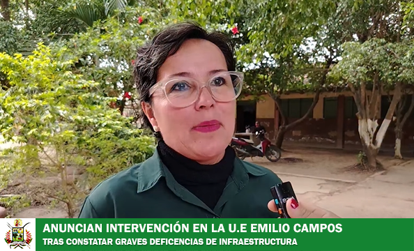 SE PLANIFICA INTERVENCIÓN EN LA UNIDAD EDUCATIVA EMILIO CAMPOS PEDRIEL
