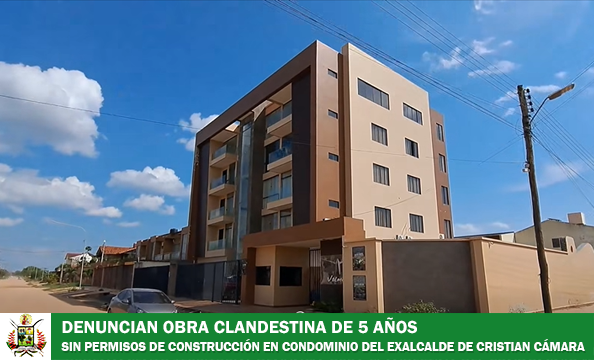 SECRETARIO DE ORDENAMIENTO TERRITORIAL DENUNCIA OBRA CLANDESTINA DEL CONDOMINIO 