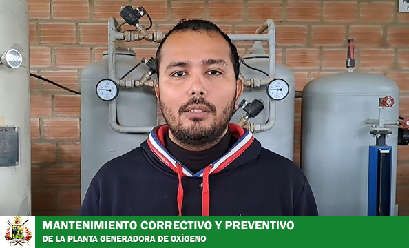 PLANTA MUNICIPAL GENERADORA DE OXIGENO ENTRA EN MANTENIMIENTO POR PRIMERA VEZ DESDE 2020