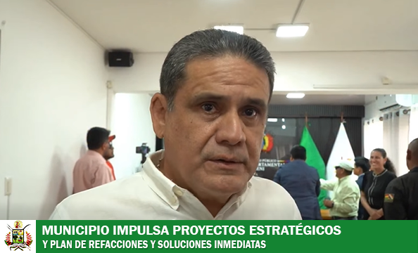 ALCALDE MAURICIO BARBA ENCARÁ SOLUCIONES ESTRATÉGICAS EN INFRAESTRUCTURA, SALUD, EDUCACIÓN Y SERVICIOS PARA EL DESARROLLO DE TRINIDAD 