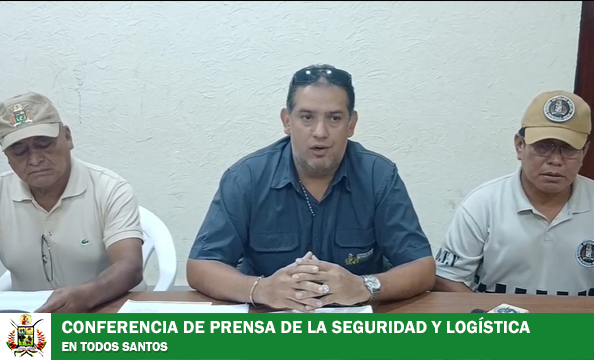 CONFERENCIA DE PRENSA SOBRE OPERATIVO 