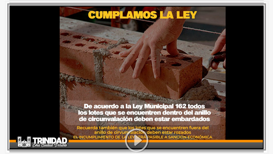 CAMPAÑA “ELIMINEMOS LAS CUNETAS”