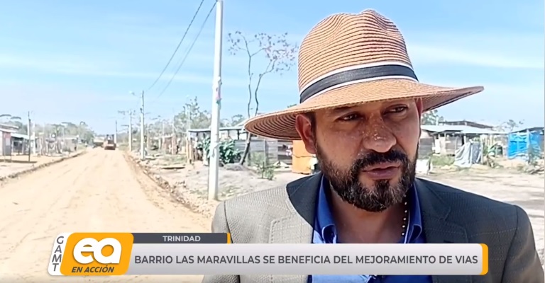 BARRIO LAS MARAVILLAS SE BENEFICIA DEL MERORAMIENTO DE VIAS