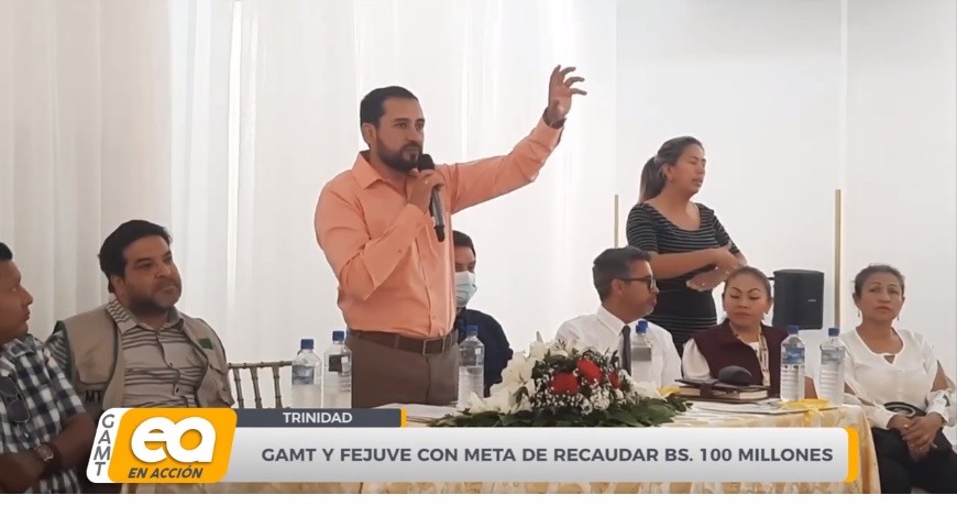 GAMT Y FEJUVE CON META DE RECAUDAR BS. 100 MILLONES
