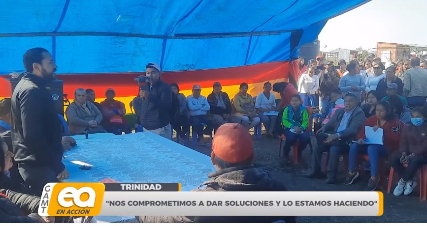 NOS COMPROMETIMOS A DAR SOLUCIONES Y LO ESTAMOS HACIENDO