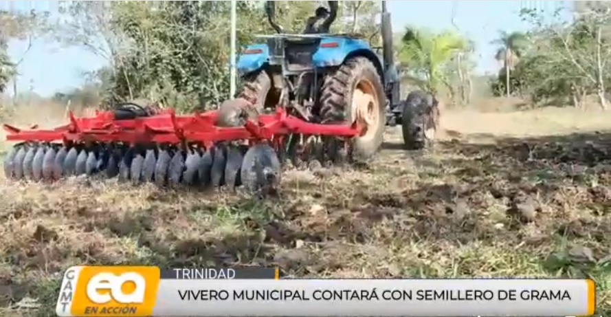 VIVERO MUNICIPAL CONTARÁ CON SEMILLERO DE GRAMA