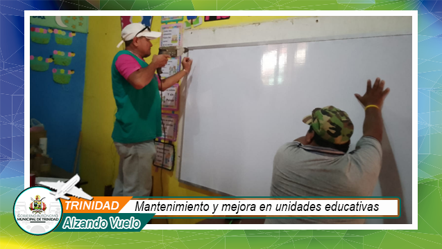 GAMT MEJORA LAS CONDICIONES DE LAS UNIDADES EDUCATIVAS: COMPROMISO CON UNA EDUCACIÓN DIGNA Y SEGURA